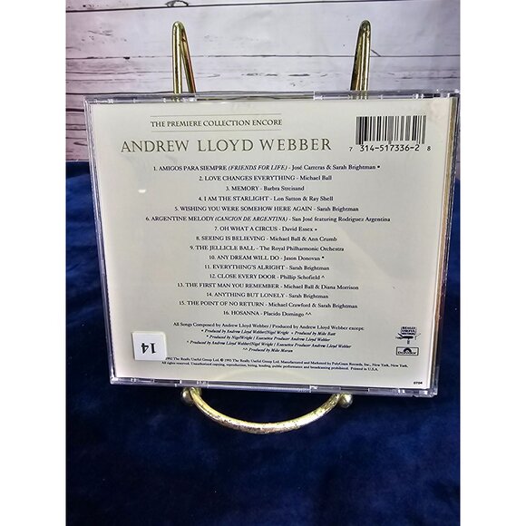 Andrew Lloyd Webber: The Premiere Collection Encore - Audio CD - Picture 3 of 4